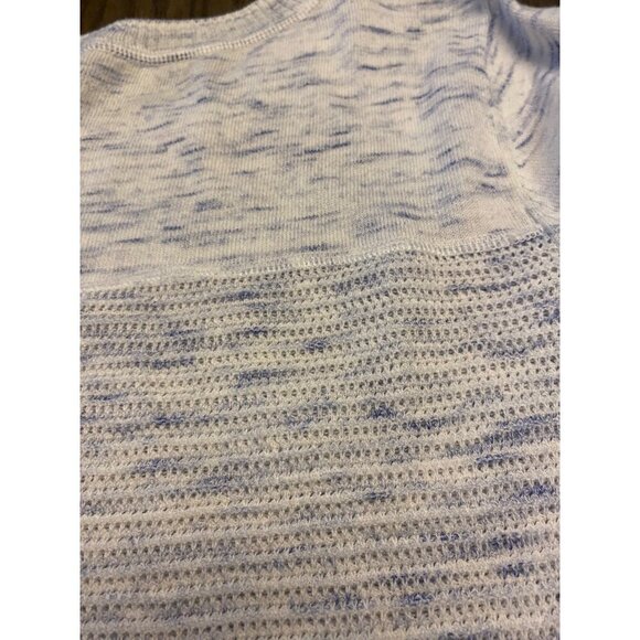 T By Talbots XLP Women's Sweater Blue & White Cotton Blend - Picture 12 of 16